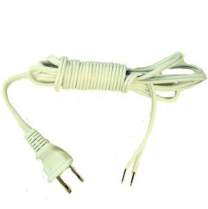 Lamp part: 15' white cord with plug     TR-1874