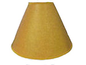 Lamp shades: 18" rustic oiled kraft lamp shades no lace