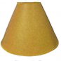 Lamp shades: 18" rustic oiled kraft lamp shades no lace