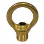 Lamp parts: solid brass male loop        TH-771