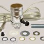 lamp parts- lot of 10 silver lamp kits - TD-397
