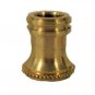 Lamp parts: 7/8" cast brass beaded neck (TV-225)