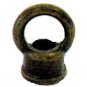 Lamp parts: 3/4" antique brass die cast female loops     TV-752