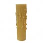 Lamp parts: Faux beeswax honey bg candlecovers  TP-17