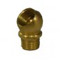 lamp parts: Lot of 2...45 degree brass nozzle    TV-61