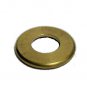 Lot of 2.... 1" solid brs chk rings- large hole  TV-125