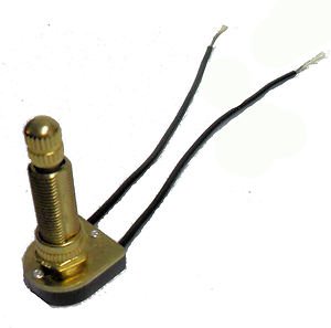 Lamp parts:single pole rotary switch- 1" nipple  TR-311