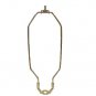 lamp parts:  14"  polished brass harps