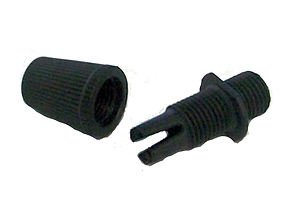 Lamp Parts:SVT black strain relief bushing   2595B