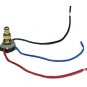 Lamp parts 3 way 2 circuit rotary switch 5/8"  TR-302