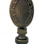 Lamp part: ANTIQUE BRASS "SUNBURST" LAMP SHADE FINIAL