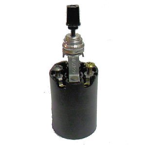 Lamp parts: Phenolic socket with turn switch    TR-68