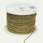 Lamp parts: lot of 4 ft minature brass ball chain  TR-712