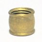 Lamp parts: unf brass coupling 1/2" hole x 1/2"  hole  TV-88