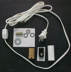 Mini-lamps kit cand skt - cord w line switch  TD-400WHT