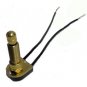 Lamp parts: lot of 10 single pole rotary switch- 1" nipple  TR-311