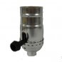 Lamp parts: complete 3-way nickel sockets   TR-27