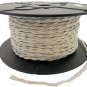 WHITE TWISTED RAYON WIRE 18 GAUGE 2-WIRE VINTAGE-STYLE $1.60 A FT FREE SHIPPING