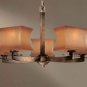 Lot of 5 Minka Lavery 5-lite chandeliers   #1595-487