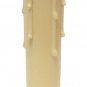 4" Plastic fiber-drip candle cover for candelabra sockets  TP-2