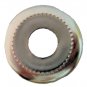 Lot of 3- 1 1/8"  beaded nickel check rings    TV-174X