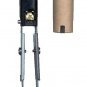 Adjustable candelabra socket 3 1/4"- 4 3/4"    TR-204