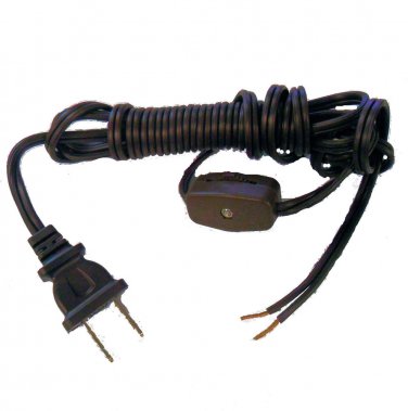 8' Brown cord w/line switch   SPT-2    TR-2950