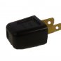 Lot of 20 black quick-connect plugs for SPT-2 wire TR-2377-2