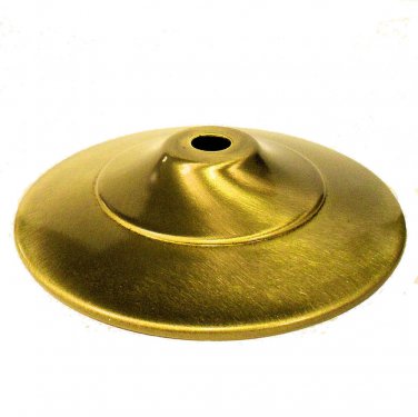3 1/8" Solid satin brass vase cap   TH-124