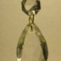LOT OF 100   2 1/4" GLASS PRISMS- SILVER PINS   TZ-21S