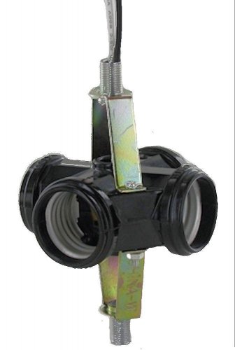 4-Lite switch-less phenolic cluster socket  TR-604