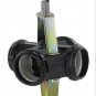 4-Lite switch-less phenolic cluster socket  TR-604
