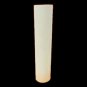 Lot of 2: White candlecovers for medium-based sockets 1 1/4" x 6"   TP-16