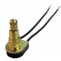 Brass single pole off/on rotarty switch 5/8 pipe TR-310