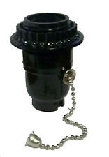 PHENOLIC OFF/ON PULL-CHAIN SOCKET W/SCREW CAP W/1/4 IPS HOLE  TR-31PCS-1/4 IPS