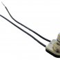 NICKEL SINGLE POLE ROTARY CANOPY SWITCH  3/8" NIPPLE  TR-309NI