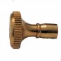 Lamp parts: SOLID BRASS TURN KNOB SWITCH  4-36 THREAD  TV-511