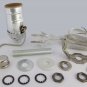 SILVER LAMP KITS- OFF/ON PULL- CHAIN, 10" HARP, NECK  TD-397PC