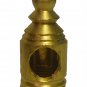 UNFINISHED BRASS 2-HOLED ARMBACK      TV-66