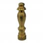 1 3/4" UNFINISHED BRASS LAMP SHADE FINIAL TV-279