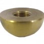 1" UNFINISHED HALF BRASS BALL  TV-383