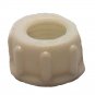 LOT OF 7 WHITE BUSHING WITH 3/8" THREADED HOLE  TV-538