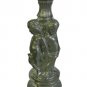 7 1/2" TALL 3-SIDED UNFINISHED CAST METAL CHERUB