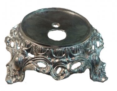 NEW DECORATIVE RAW CAST METAL BASE     LP484