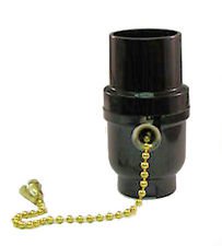 3-WAY PHENOLIC PULL CHAIN SOCKETS   TR-35