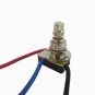 Lot of 10 3 way 2 circuit NICKEL rotary switches 3/8"  TR-301