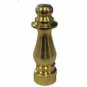 1 1/2" UNFINISHED BRASS LAMP SHADE FINIAL TV-277