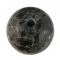 3 1/2" DARK GREEN (MULTICOLORED) MARBLE BALL