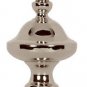 Lamp parts:Pyramid polished CHROME lamp shade finials