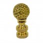solid brass golf ball lamp shade finial